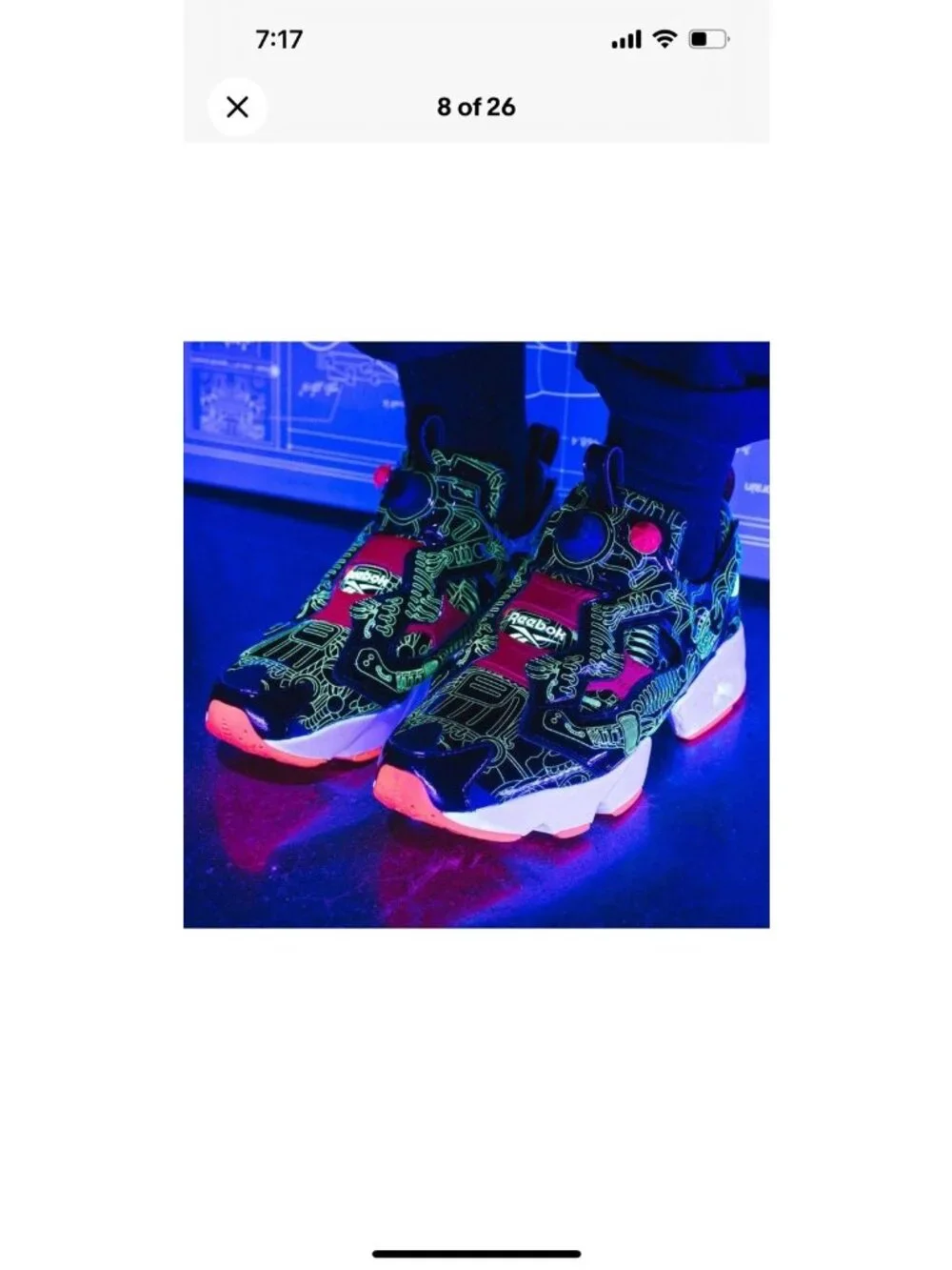 Reebok BAIT Astro Boy Instapump Fury GY8470 Men’s 9.5 Sneakers Rare Retro NEW